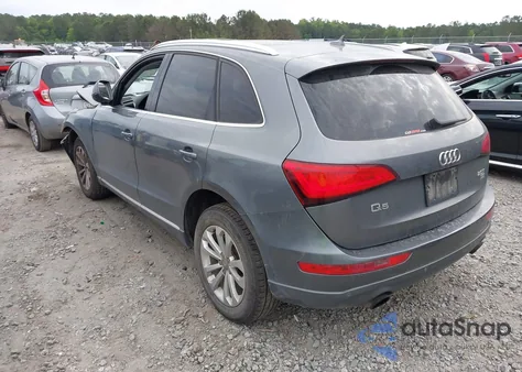 2013 Audi Q5 2.0T Premium from USA, damaged, VIN WA1LFAFP1DA049126